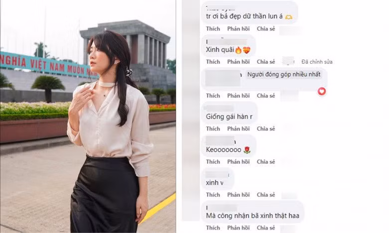 Lê Bống mới đây đang là tâm điểm bàn luận trên 1 group thời trang có hàng trăm nghìn thành viên. Số đông dành nhiều lời khen cho nhan sắc của Lê Bống. Nhiều tài khoản mạng còn phải thốt lên Lê Bống quá đẹp.