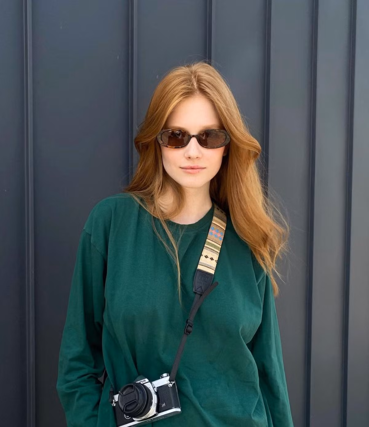 Hiện tại, cô cao 1m80, nặng 50kg, số đo 3 vòng lần lượt là 84-64-77 (cm).