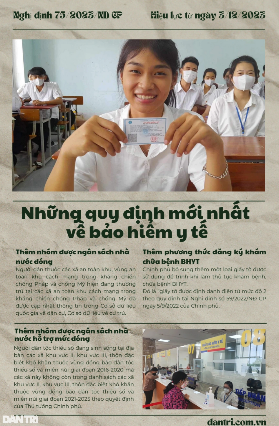 Nhieu noi dung moi trong Luat Bao hiem y te