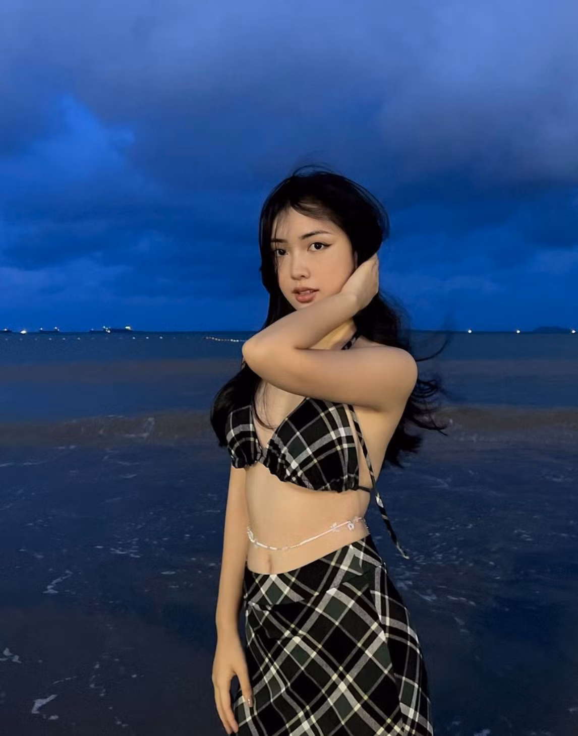 Vốn dĩ sở hữu nhan sắc xinh đẹp, kể từ khi lấy chồng Mai Hà Trang càng nhuận sắc hơn. Ảnh: IGNV