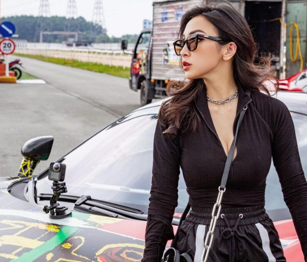 Jessie Luong sở hữu gương mặt hút mắt với những đường nét tự nhiên đến khó quên. Ảnh: IGNV