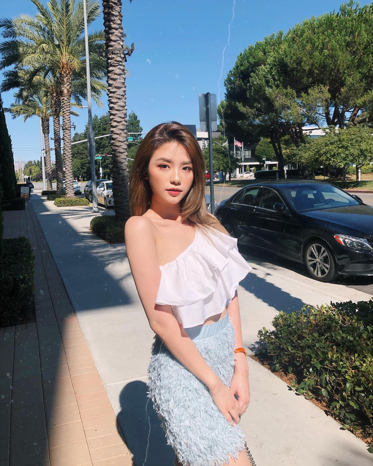 Vương Hoàng Mai Diz từng có thời gian nổi đình nổi đám cõi mạng khi học tại trường Marie Curie (TP.HCM).