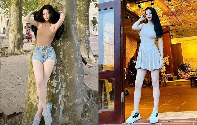 Chu Thanh Huyền cũng thường xuyên diện đồ hiệu như đôi giày bít mũi cao gót J'Adior Slingback Pump đến từ thương hiệu Dior, túi Louis Vuitton OnTheGo PM,...