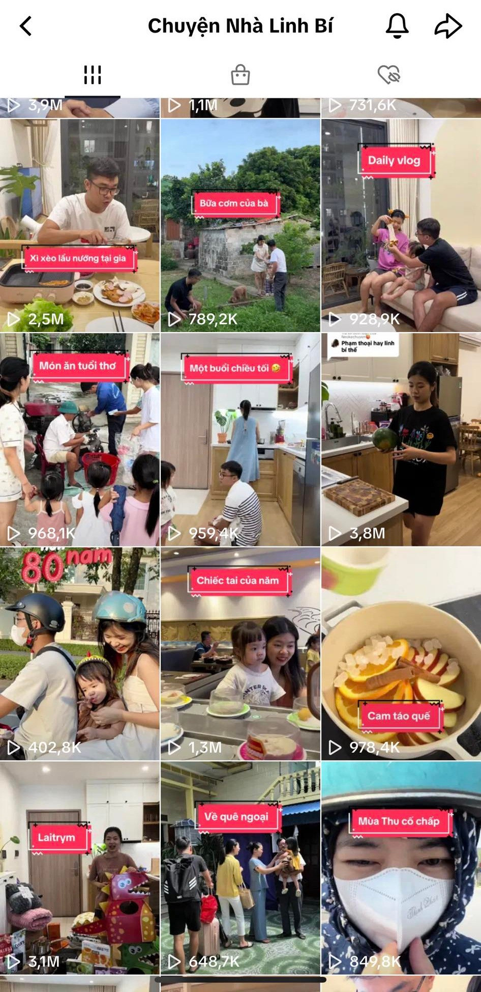 Theo dõi các video về cuộc sống làm mẹ, ai cũng nhận thấy sự nhẹ nhàng, đơn giản và vui tươi trong bất kì công việc nào của bà mẹ 1 con này.