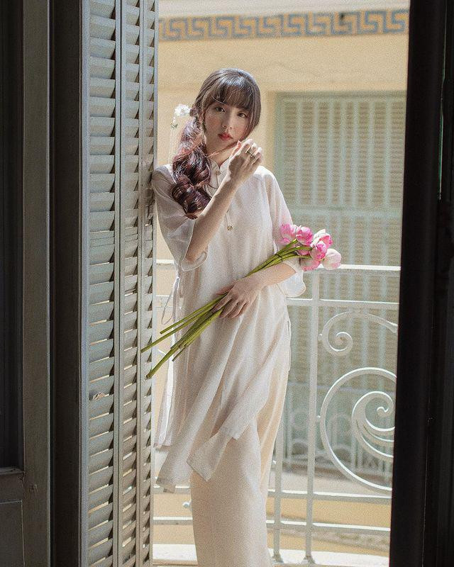 Sở hữu nhan sắc xinh đẹp, đáng yêu nên Bùi Khánh Hà còn được gọi là "hoa khôi xứ Mường".