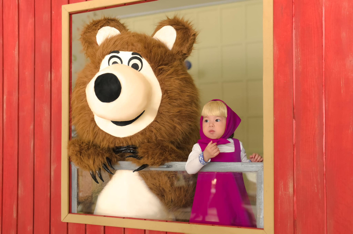 Con gái Salim được yêu mến bởi gương mặt bầu bĩnh và có nhiều biểu cảm hài hước.