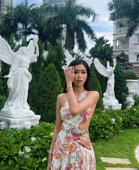 Tiên Nguyễn có lẽ là thành viên nhận được sự quan tâm lớn chẳng kém chị dâu Hà Tăng. Ảnh: Tổng hợp