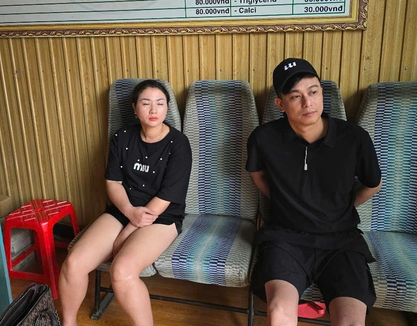 Bắt đôi vợ chồng liên quan chuyên án ma túy Bùi Đình Khánh Bat doi vo chong lien quan chuyen an ma tuy Bui Dinh Khanh