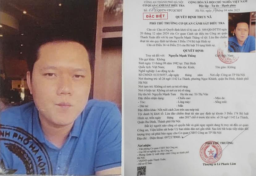 Truy nã đặc biệt đối tượng lừa đảo “chạy” vào ngành Công an Truy na dac biet doi tuong lua dao “chay” vao nganh Cong an