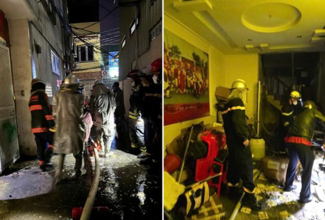 Chi dao khan ve vu chay nha, 4 nguoi thuong vong o Ha Noi