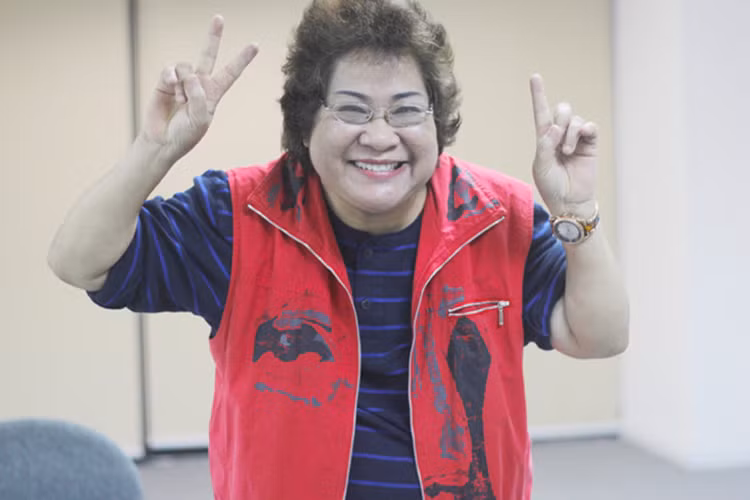 Nghệ sĩ Minh Vượng cũng nể phục Anh Tú. “Anh Tú chỉ là đàn em của tôi nhưng cậu ấy là một diễn viên tài hoa và một đạo diễn kỳ cựu. Những vở kịch mà Anh Tú dựng luôn đầy tính hiện đại và sáng tạo. Ngoài ra, Tú cũng là một người tâm huyết với sân khấu”, cô chia sẻ. Ảnh: Zing