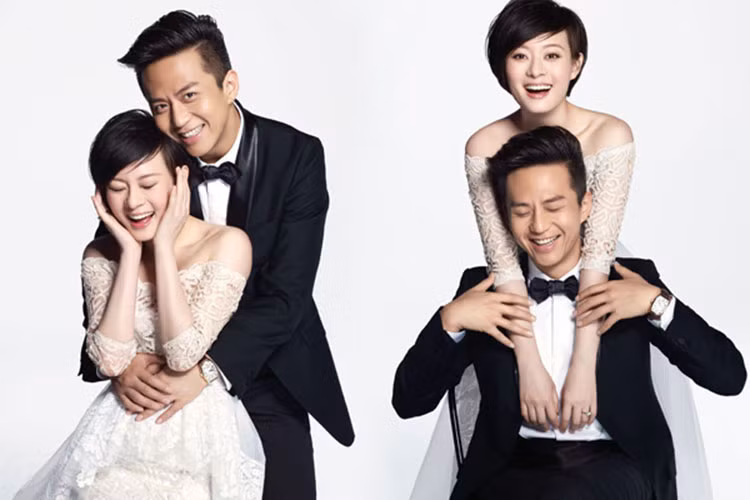 Với Tôn Lệ, cô bí mật đăng ký kết hôn với Đặng Siêu vào năm 2010. Cặp đôi vốn nảy sinh tình cảm trên phim trường bộ phim “Mật ngọt” năm 2006. Chuyện hẹn hò được cũng vợ chồng Tôn Lệ giữ kín. Ảnh: Baidu