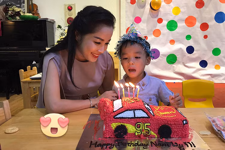 Minh Hương “Nhật ký Vàng Anh” tổ chức tiệc sinh nhật hoành tráng cho cậu con trai.