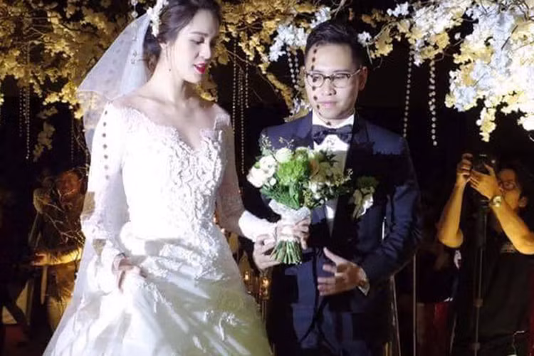 Chồng của Á hậu Hoàng Anh tên Đức Anh, sinh năm 1991, từng du học tại Anh Quốc và là trưởng nam trong một gia đình danh giá. Ảnh: Dân Việt