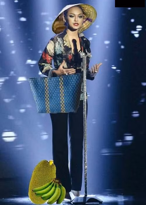 Mai Ngô từng lên tiếng phủ nhận bị ban tổ chức The Face dìm khi mặc bộ trang phục được phối một cách khó hiểu. Ảnh: Thế giới trẻ