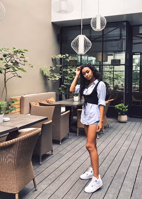 Dù gây ấn tượng nhưng nữ diễn viên phim “Glee” không tiến xa tại cuộc thi The X-Factor 2014. Ảnh: FBNV