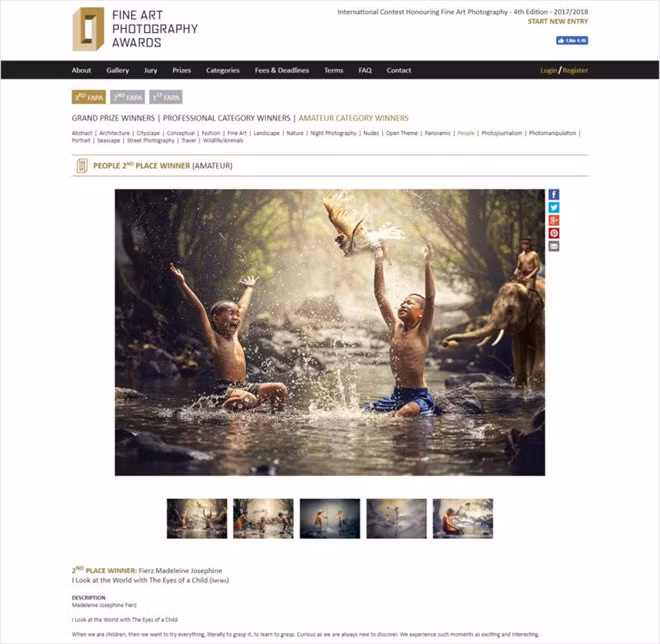 Nu nhiep anh gia Thuy Si bi tuoc giai thuong vi an cap anh