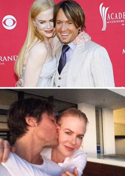 Nicole Kidman gặp ca sĩ nhạc đồng quê Keith Urban khi cô vừa mới trải qua cuộc hôn nhân đáng buồn với Tom Cruise. Cô nói, "Chúng tôi yêu nhau và sẵn sàng dành thời gian bên nhau." Gần đây, Keith đã đăng một bức ảnh và nói: "Đã 11 năm rồi, nhưng với anh, có vẻ như em vẫn như là người bạn gái của anh!"./.