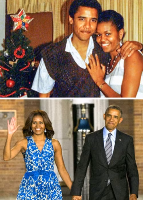 "Đằng sau một người đàn ông thành đạt là bóng dáng một người phụ nữ ". Cặp đôi Barack và Michelle Obama là minh chứng rõ nhất cho câu nói này. Sau 25 năm, hai người vẫn luôn hạnh phúc mặn nồng.