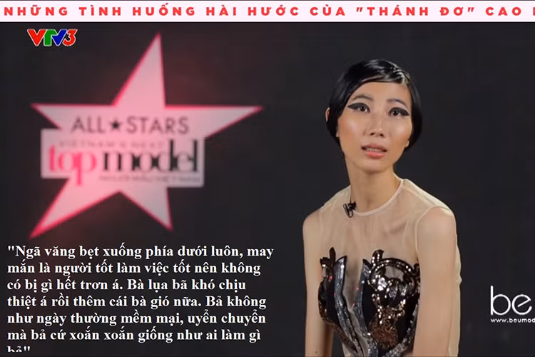 Sự duyên dáng và chân thật của Cao Ngân lại một lần nữa đã được ống kính quay lại ở tập 3. Cô đã miêu tả buổi quay hình bằng chất giọng miền Tây và sử dụng phong cách nhân hóa để gọi "bà lụa", "bà gió".