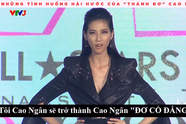 Cao Ngân là á quân Vietnam’s Next Top Model 2014. Đến với mùa giải năm 2017, cô gây ấn tượng ngay ở tập đầu tiên. Cụ thể, tại phần thử thách họp báo ra mắt công chúng Vietnam’s Next Top Model 2017, Cao Ngân đã có phần giới thiệu đặc biệt: “Tôi Cao Ngân sẽ trở thành Cao Ngân đơ có đẳng cấp”.