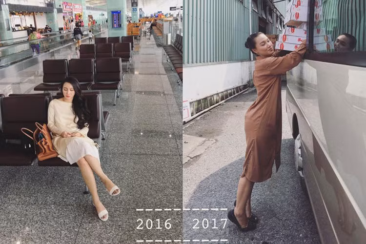 MC Minh Hà chia sẻ: “Ngày này năm ngoái đi Australia. Ngày này năm nay ở Mường La. Ngày này năm ngoái đi nhận bằng thạc sĩ. Ngày này năm nay mang trung thu cho các bạn thiếu nhi”.