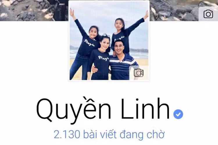 Quyền Linh khoe trang cá nhân được xác nhận chính chủ, tránh tình trạng trang giả mạo.