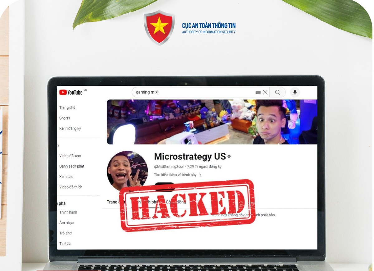 Cảnh báo trước việc hàng loạt người nổi tiếng bị hack kênh youtube Canh bao truoc viec hang loat nguoi noi tieng bi hack kenh youtube