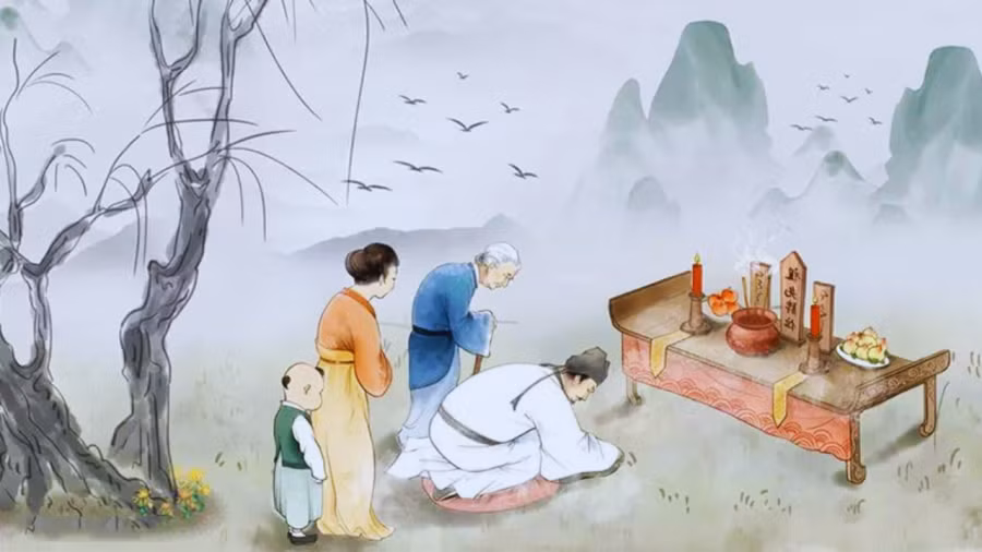 Tảo mộ không đúng trình tự. Lễ tảo mộ thanh minh thường diễn ra theo trình tự dọn dẹp mộ phần, lên hương, dâng lễ, mời rượu, khấn vái, hóa vàng mã. Trong quá trình làm, cần giữ thái độ thành kính, không cười đùa, chạy nhảy lung tung.