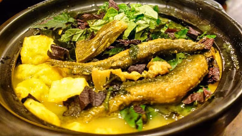 Chạch có thể chế biến thành nhiều món ăn ngon. Món cá chạch om chuối đậu là món ăn thơm ngon, hấp dẫn, có thể ăn với cơm nóng hay bún đều ngon.