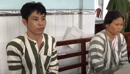 Lê Trọng Nghĩa và Phạm Thị Thủy tại CQĐT.