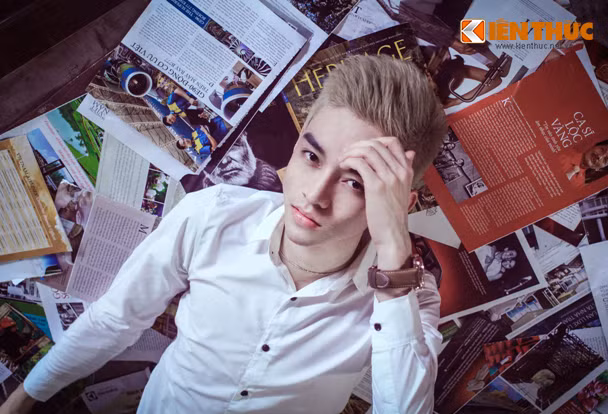 Hot boy mien Tay dang chuan, kiem tien gioi o Sai Thanh