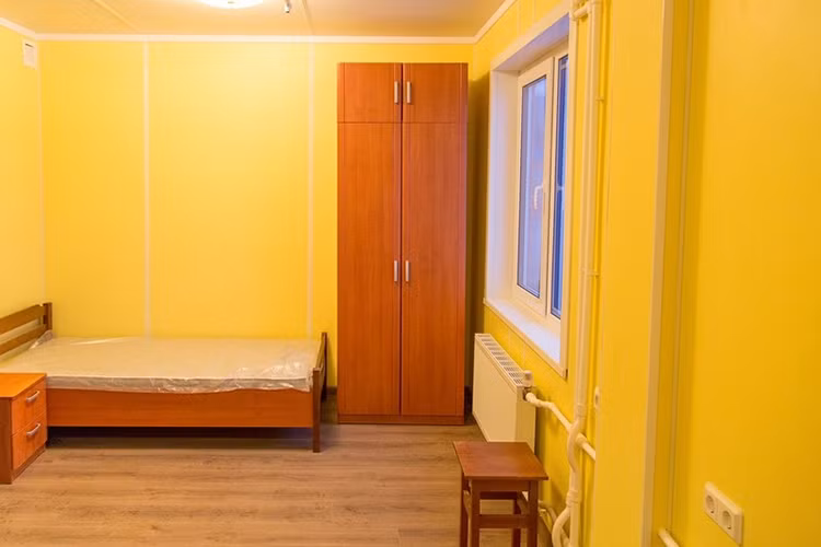 Phòng riêng dành cho binh sĩ và nhân viên kỹ thuật tại "The Shamrock".