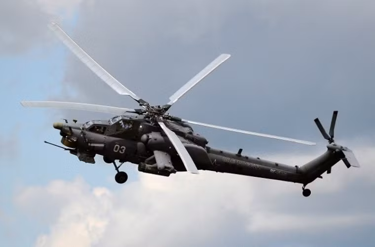 Trực thăng tấn công Mi-28N “thợ săn đêm” hoàn hảo của Không quân Nga.
