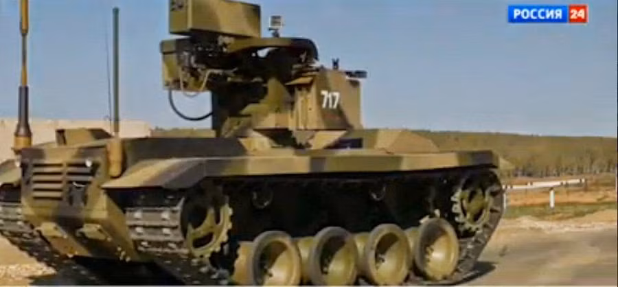 Nga sap thu nghiem robot chien truong Nerekhta