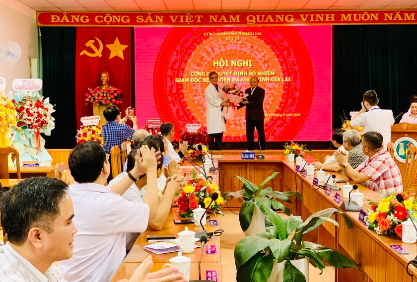 TS Nguyễn Đăng Bảo được bổ nhiệm Giám đốc BV Đa khoa tỉnh Gia Lai TS Nguyen Dang Bao duoc bo nhiem Giam doc BV Da khoa tinh Gia Lai