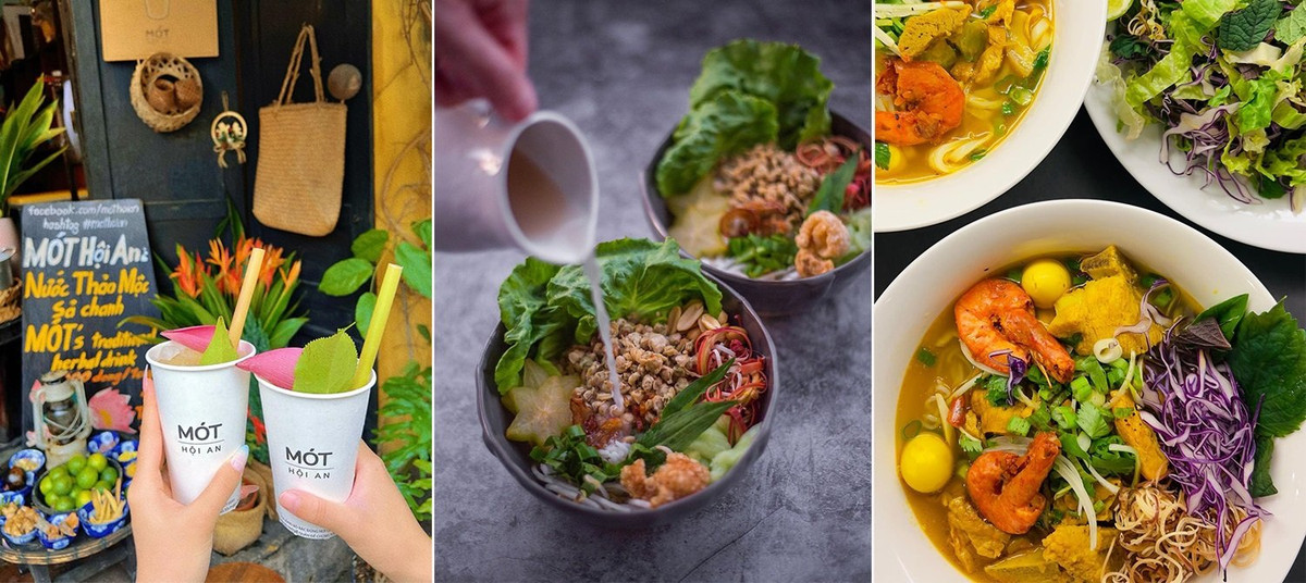 Hội An không chỉ có cảnh đẹp mà còn nổi tiếng với nền ẩm thực phong phú. Du khách có thể thưởng thức những món ăn đặc sản như cao lầu, mì Quảng... đến bánh mì Phượng trứ danh. Ảnh Internet