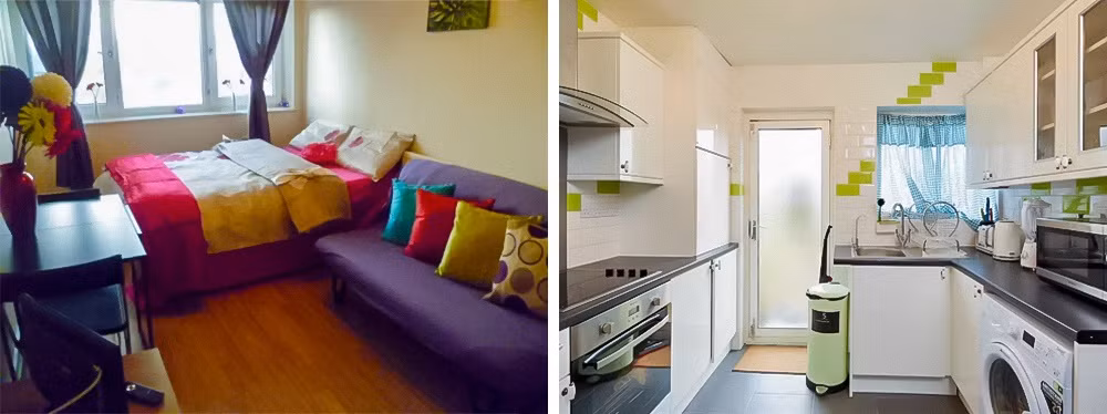 Mặc dù thời tiết ở đây rất khắc nghiệt nhưng họ vẫn tạo ra được căn hộ ấm cúng và sang trọng.