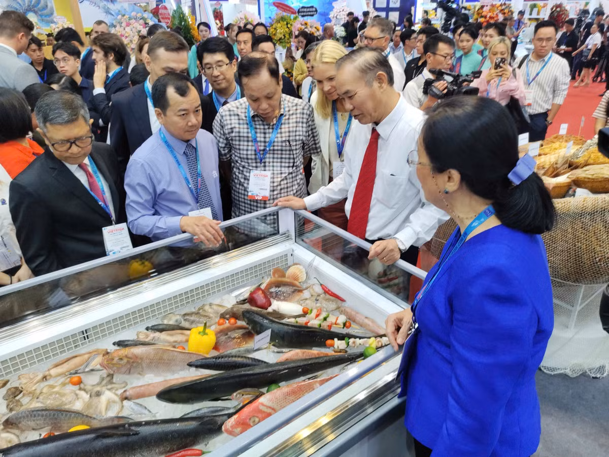 Vietfish 2024: Quang ba thuy san Viet Nam toi nguoi tieu dung the gioi