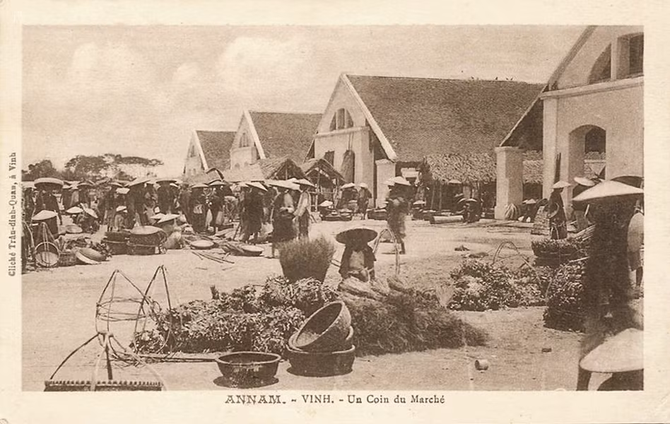 Một góc chợ Vinh.