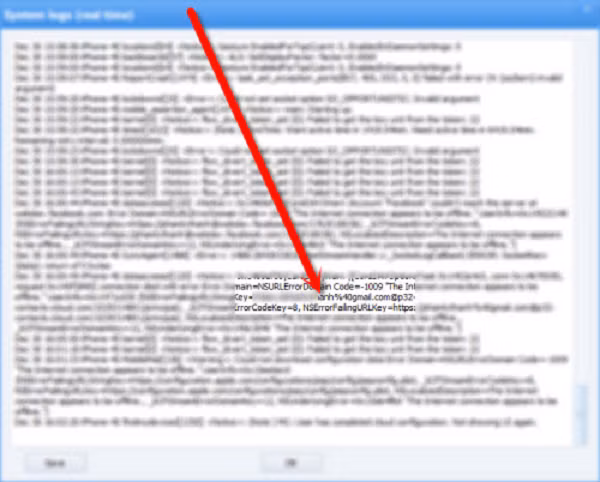 Dù đã khóa màn hình nhưng kẻ gian vẫn có cách lấy được địa chỉ email của tài khoản Apple ID dùng đăng nhập iCloud trên iPhone.