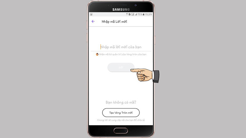 Bước 9: Chọn "Tham gia" để xác nhận.
