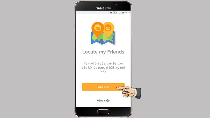 Bước 3: Nhập số điện thoại của bạn > Chọn "Tiếp theo".