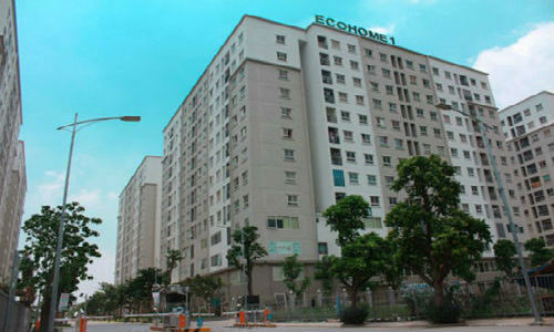 Vua khanh thanh, nha o xa hoi Ecohome da hoa song