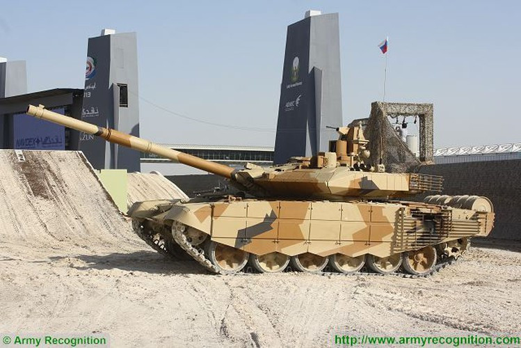 Dự trữ hành trình cho của chiếc xe tăng chủ lực T-90MS lên tới 550km.