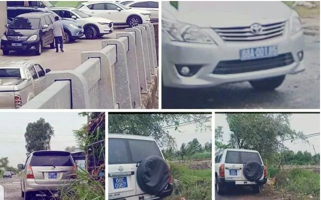 Xe bien xanh den khai truong nha yen cua Chu nhiem UBKT Kien Giang: Ai di, sai pham gi?-Hinh-3