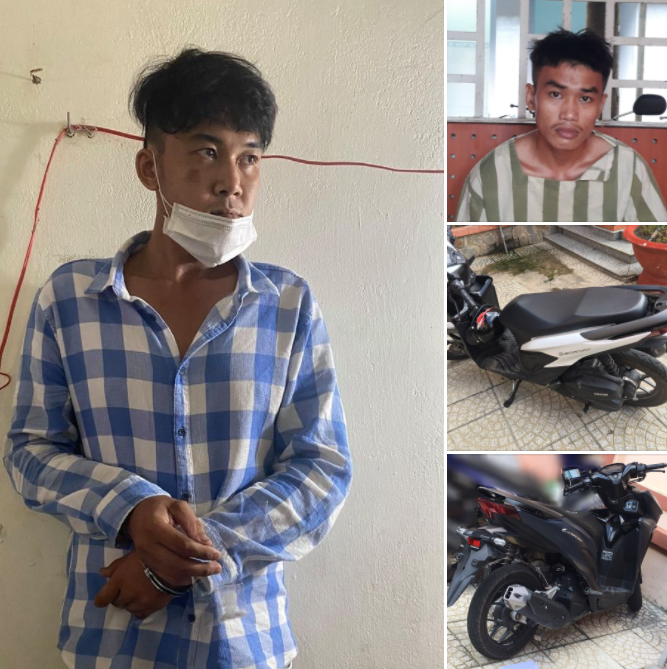  Bắt hai đối tượng giả danh Cảnh sát hình sự cướp tài sản: Nguyễn Hùng Cường (SN 1995) và Nguyễn Minh Danh (SN 1994, cùng ngụ tại thị xã Tân Uyên, tỉnh Bình Dương) đã giả cảnh sát hình sự yêu cầu người dân về phường làm việc, khi đến đoạn đường vắng thì cướp tài sản tẩu thoát. Ngày 13/7, Công an thị xã Tân Uyên cho biết đang bị tạm giữ hình sự 2 đối tượng này để điều tra, làm rõ hành vi Cướp tài sản. 