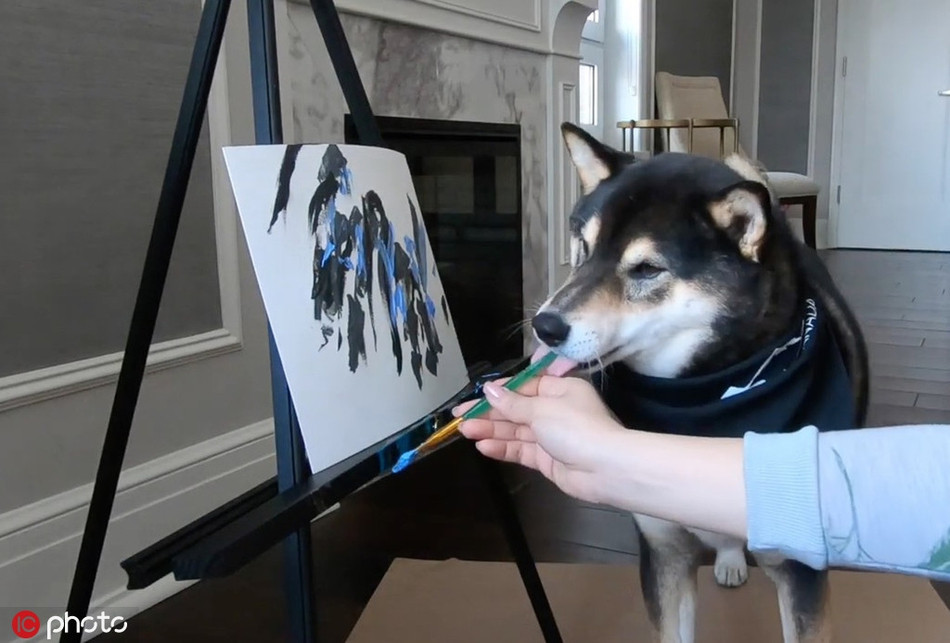 Hunter cũng có bộ sưu tập những bức tranh riêng do mình vẽ, khiến nhiều người không khỏi thán phục, ngưỡng mộ.