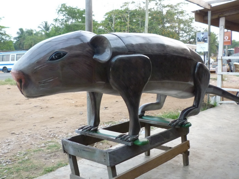 Vì vậy khi chôn cất, người Ghana cố gắng lựa chọn những chiếc quan tài thật đẹp, có hình dáng tượng trưng cho nghề nghiệp mà người đã khuất đã làm trước khi bước sang thế giới bên kia. Nhìn vào chiếc quan tài này, người quá cố sẽ nhớ được mình là ai, mình đã từng làm gì.