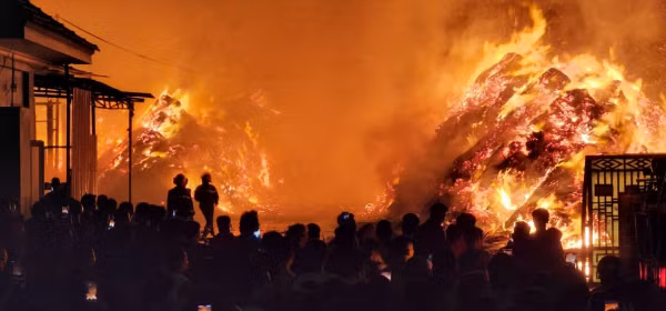 Nghe An: Chay lon tai cum cong nghiep Thap Hong Ky